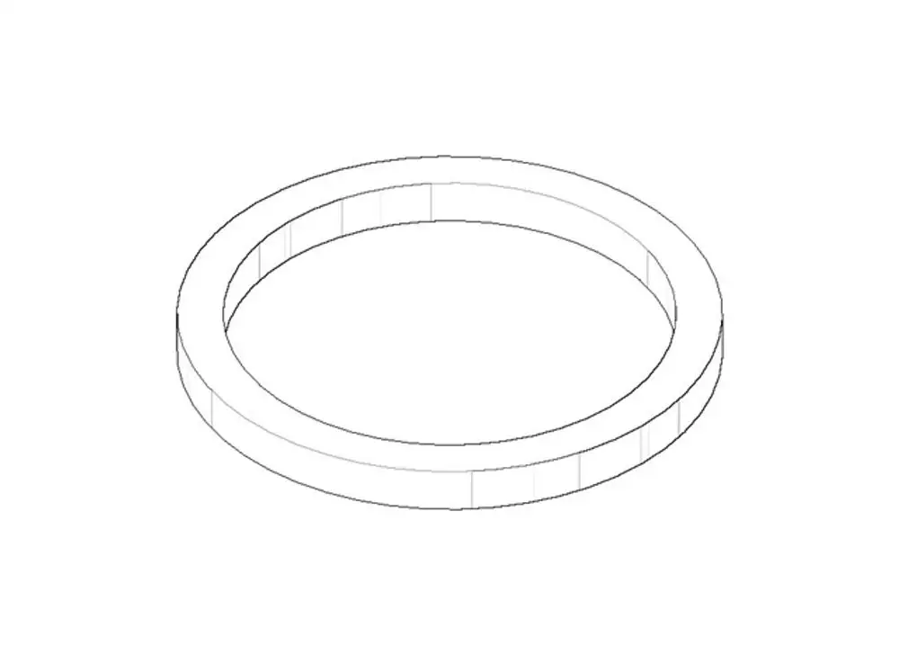 DORNBRACHT Dichtung NBR 70 ERSATZTEILE 091405027 35,5 x 29,5 x 3,0 mm, 09140502790 Galeriebild 1